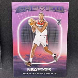 2024-25 Panini NBA Hoops SKYVIEW Alexander Sarr Rookie #8 Washington Wizards RC - Bild 1 von 2