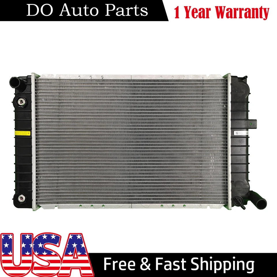 Radiator for 1989-1991 Buick Skylark Pontiac Grand Am Oldsmobile Cutlass Calais Foto 1 de 4