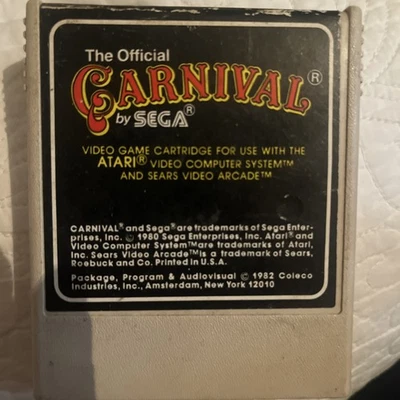 Carnival (Atari 2600) CLEANED & TESTED - Image 1 of 2