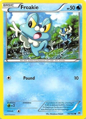 Froakie 46/162 XY BREAKthrough Pokemon 004409 - Image 1 of 2