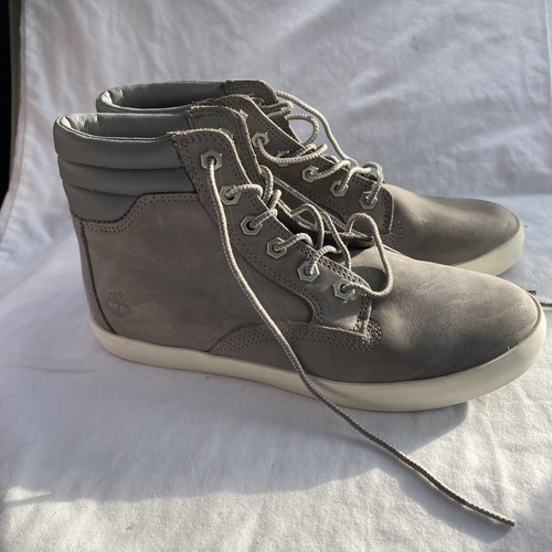 Timberland Dause stivali sneaker alti donna 7 grigio nabuk Ortholite A1H26