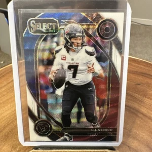 2024 Panini Select C.J. Stroud Club Tri-Color Prizm #93 16/149 - Picture 1 of 2