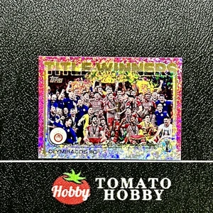 TOPPS UEFA CLUB COMPETITIONS 2024-25 TITLE WINNERS PINK SPARKLE REFRACTOR - Picture 1 of 2