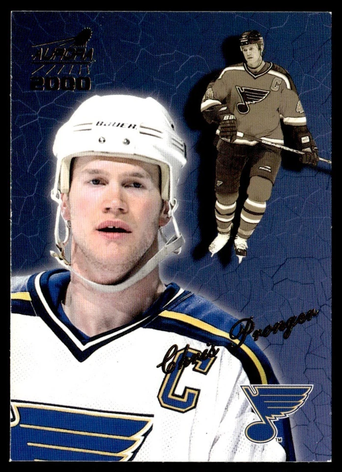 2000-01 Pacific Aurora Chris Pronger Nashville Predators #127 - Image 1 of 2