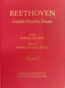 Beethoven, Editor Completo de Sonatas para Pianoforte Harold Craxton, Vol II 29 Jun 1989 - Imagen 1 de 9