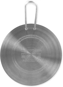 Piastra Universale per Induzione in Acciaio Inossidabile, 16X16X0,5 Cm, Piastra  - Foto 1 di 12
