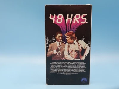 48 Hrs VHS Eddie Murphy Nick Nolte Buddy Cop Action 1982 Paramount - Image 1 of 4