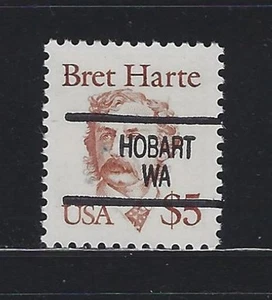 Dollar Denom Precancels - WA - Hobart - 2196-904 - $5 Great American - Picture 1 of 2