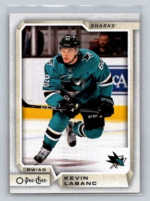 2018-19 O-Pee-Chee #165 Kevin Labanc San Jose Sharks - Image 1 of 2