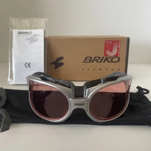 Vintage BRIKO ZEN Titanium Pearl Grey Made in Italy 90s Pre-owned Excellent - Picture 1 of 24