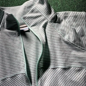 Columbia Omni Wick Top Womens XL Gray Green 1/2 Zip Active Sweatshirt Shirt - Picture 1 of 4