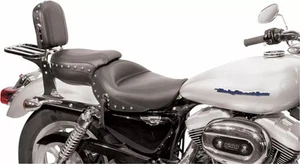Sella doppia seduta con borchie Mustang Harley-Davidson Sportster 2004 - 2020 76 - Foto 1 di 1
