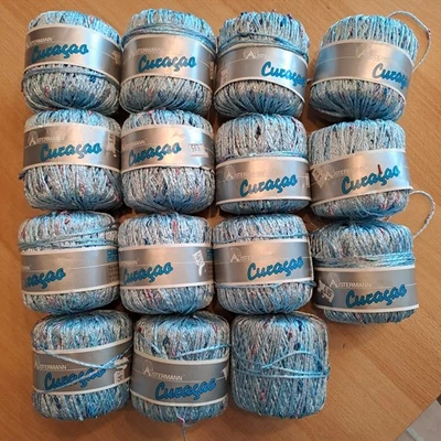 Benefiz-Verkauf - 15 x 50 g Austermann Curacao Effektgarn - Bild 1 von 4