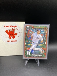 2024 Topps Holiday - Parker Meadows (RC) #H149 Silver Glitter SP Detroit Tigers! - Bild 1 von 2