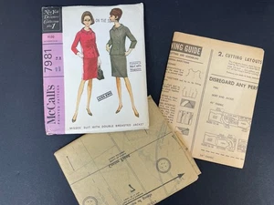 Vintage McCalls 7981 Laird-Knox Sewing Pattern Size 14 Women’s Suit UNCUT - Picture 1 of 3