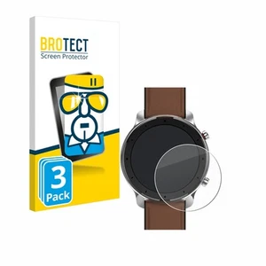 3x szkło hartowane do ochraniacza ekranu Huami Amazfit GTR (47 mm) - Zdjęcie 1 z 7