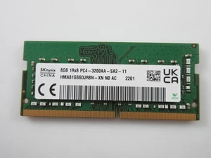 Memoria RAM SO-DIMM 8GB PC4-3200AA SK HYNIX HMA81GS6DJR8N-XN Originale - Picture 1 of 1