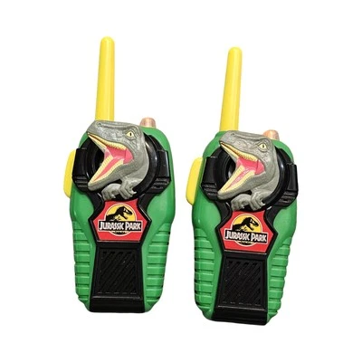 Walkie Talkies Parque Jurásico 30 Aniversario Push To Talk Dinosaurio eKids Juguete Foto 1 de 4