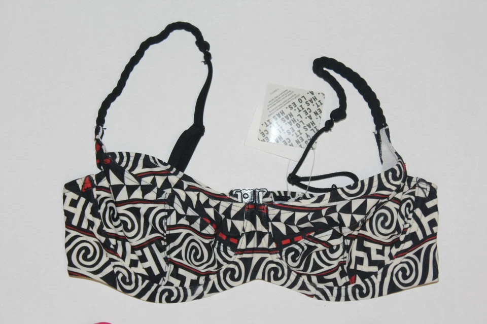 Bikini Oberteil BH Sexy Pusch up Hunkemöller Rot Schwarz Pink Lila - Bild 1 von 1