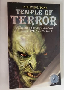Fighting Fantasy Gamebook Temple of Terror Books Ian Livingstone - Picture 1 of 7