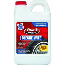 Black Magic Bleche-Wite Tire Cleaner, 64 fl oz. 1/2 Gallon