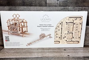 UGEARS Straßenbahn auf Schienen 3D Holz mechanische Modelle Alter 14+ Vorbau - Brandneu in Box - Bild 1 von 9
