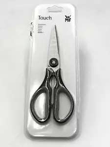 WMF Touch Forbici da Cucina 21 cm Forbici per Casa con Taglio a Seghetto Nero - Foto 1 di 4