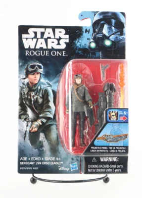 Figura de acción Hasbro Star Wars Sargento Jyn Erso Rogue One 3,75 pulgadas nueva Foto 1 de 2