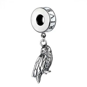 Offizieller Harry Potter Sterlingsilber Privatenantrieb und Hedwig Slider Charm - Bild 1 von 3