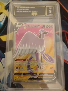 Pokemon Galarian Articuno V Chilling Reign 169/198 GMA 9 Full Art Card MT - Picture 1 of 1