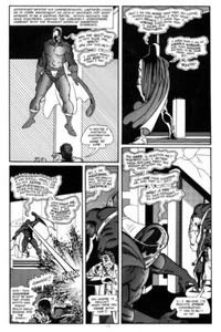 ORIGINAL 11 X 17 COMICS ARTWORK / HUMANTS #1 PAGE 19  11 X 17 - Picture 1 of 1