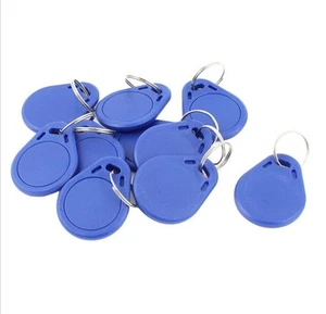 10PCS RFID IC Key Tags Keyfobs Token NFC TAG Keychain 13.56MHz Arduino - Picture 1 of 1