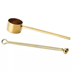 Ikea DIGNITET Coffee Measure and Clip, Brass FREE DELIVERY - Picture 1 of 4