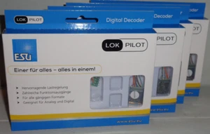 ESU 4x 59610 LokPilot 5 DCC/MM/SX/M4, 8-pin NEM652, Spurweite H0 (1Stk.=34,00€) - Bild 1 von 1