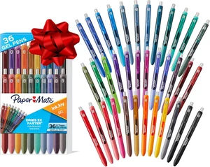 Inkjoy Penne, Penne Gel, Punta Media (0,7 Mm), Assortite, Numero 36 - Foto 1 di 7