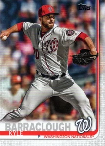 2019 Topps Update Series #US60 Kyle Barraclough Washington Nationals - Picture 1 of 2