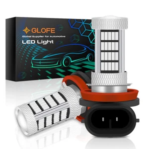 GLOFE H11 H16 H8 Fog Driving Light 10000K Blue LED Super Bright Bulbs 92SMD DRL - Picture 1 of 7