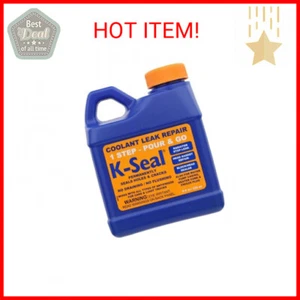 K-Seal ST5501 Multi-Purpose One Step Permanent Coolant Leak Repair, 8oz, Pour an - Picture 1 of 2