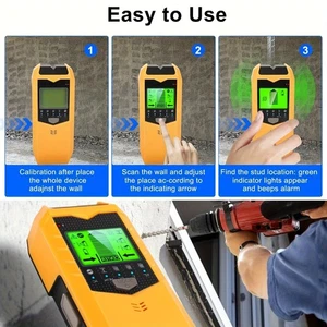 Advanced User Friendly Easy to Use Professional Stud Finder for Drywall/Concrete - Picture 1 of 6