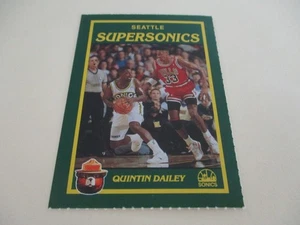 Quintin Dailey 1990-91 Smokey der Bär Karte Seattle Supersonics KEIN KOSTENLOSER VERSAND - Bild 1 von 1