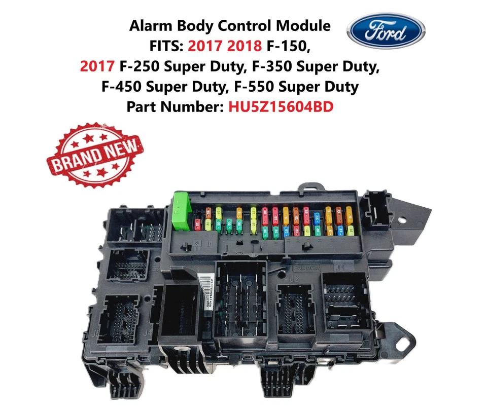 Ford F150 F-Super Duty 2017 2018 módulo de control de carrocería de alarma HU5Z15604BD Foto 1 de 4