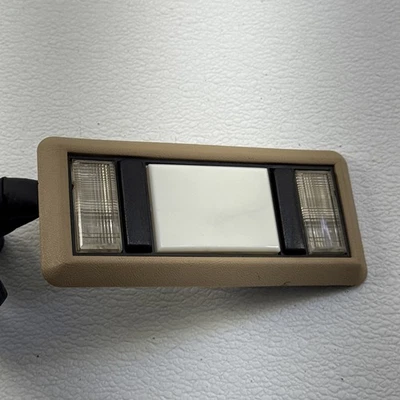 Luz domo camioneta Chevy 1988-1998 Silverado GMC Sierra OEM Tahoe Suburban bronceado OBS Foto 1 de 4