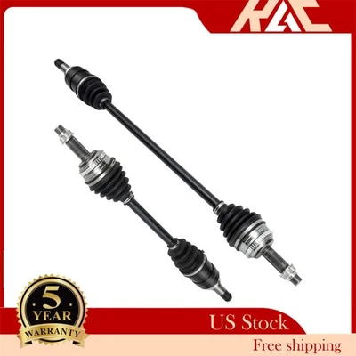Pair Front CV Axle Shaft Assembly For 2009-2012 2016 2017 Toyota Corolla 1.8L - Image 1 of 4