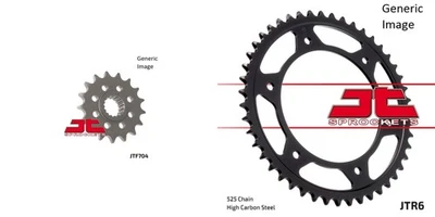 Kit de piñón delantero y trasero para Street BMW F800 GS 2008-2013 Foto 1 de 4