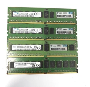 Lot of Samsung Hynix 32GB (4x8GB) DDR4 2133Mhz Server RAM Memory - Photo 1/1