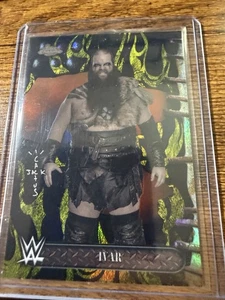 2025 Topps Chrome WWE x Cactus Jack #44 Ivar Black & Yellow Refractor - Bild 1 von 1