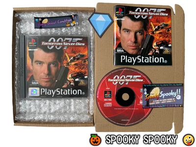 Tomorrow Never Dies PS1  - UK PAL VGC CIB with Natural Disc - Tracked - Image 1 of 4