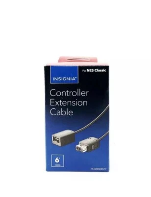 Insignia 6' Controller Extension Cable for Nes Classic - Brand New!! - Image 1 of 2
