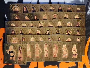 2007 Benchwarmer Gold Edition Card ** YOU PICK YOUR MODEL ** Complete Your Set - Picture 1 of 50
