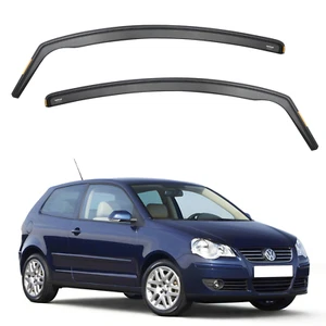 ISPEED Wind Deflectors for VW Polo MK4 9N/9N3 2002-2009 3-Door Hatchback 2pc Set - Picture 1 of 9